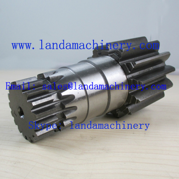 Yuchai YC35 Excavator Swing Motor Reduction Gearbox Drive Gear Shaft Nachi