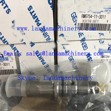 Komatsu 6754-11-3011 SAA6D107E Engine Injector PC200-8 Excavator Parts