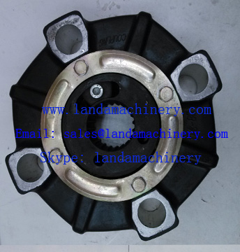 JCB KRJ2656 Excavator Engine Flywheel Mounting Hydraulic Pump Rubber Coupling