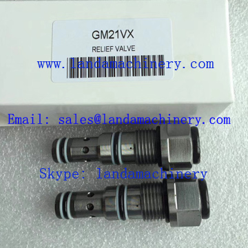 GM21VX Hydraulic Travel Motor Excavator Final Drive Parts Valve Relief