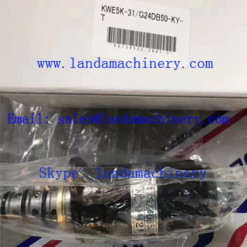 KWE5K-31/G24DB50 Excavator Hydraulic Pump Solenoid Valve