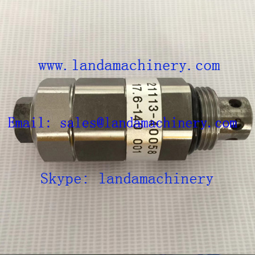 Doosan 21113-40058 Excavator Hydraulic MCV Relief Valve