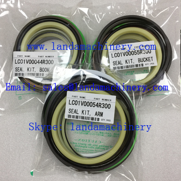 Kobelco LC01V00044R300 Excavator Hydraulic Cylinder Seal Kit