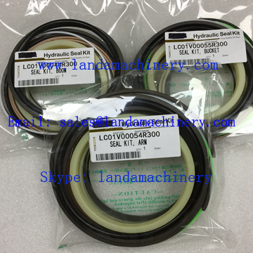 Kobelco LC01V00055R300 Excavator Hydraulic Seal Kit Bucket Cylinde