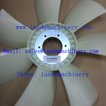 Hino VHS16306300 Engine Cooling Fan Blade Kobelco Excavator SK200 SK210