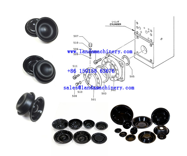 Furukawa Fxj275 Hydraulic Breaker Diaphragm Rock Hammer Parts