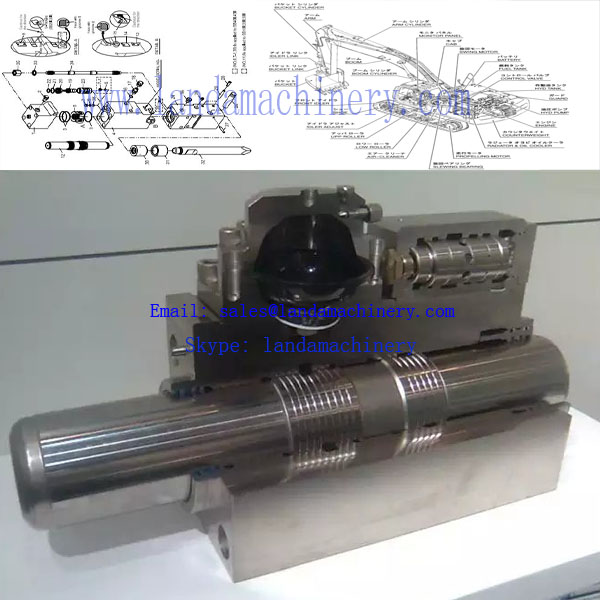 Soosan Hydraulic Breaker SB50 Hammer valve Sleeve C11 123 C11183 parts