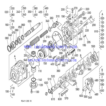 Rexroth AP2D18LV1RS7 Hydraulic Pump